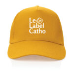 Le Label Catho blanc Casquette 100% recyclée
