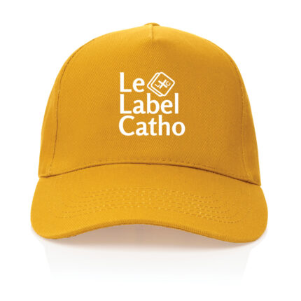 Le Label Catho blanc Casquette 100% recyclée
