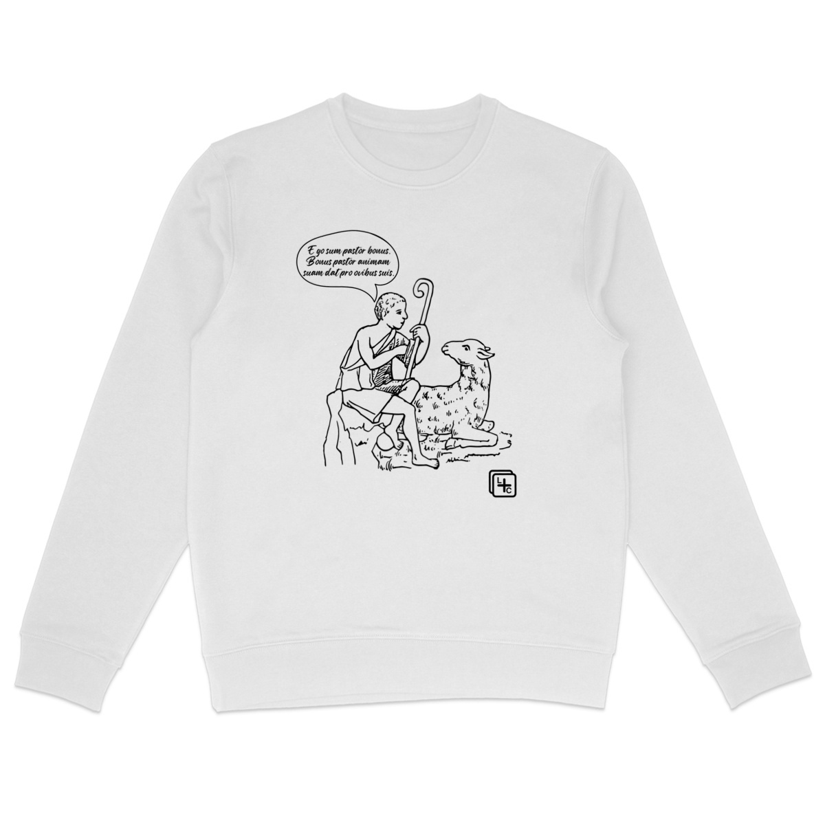 face_0_0 Le Bon Pasteur Latin Sweat-shirt Unisexe