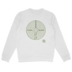 Labyrinthe Vert Sweat-shirt Unisexe