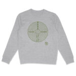 Labyrinthe Vert Sweat-shirt Unisexe