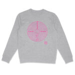 Labyrinthe Rose Sweat-shirt Unisexe