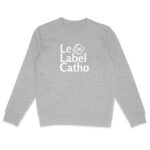 Le Label Catho blanc Sweat-shirt Unisexe