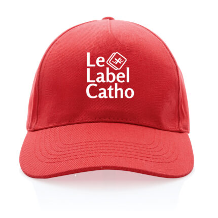 Le Label Catho blanc Casquette 100% recyclée