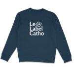 Le Label Catho blanc Sweat-shirt Unisexe