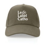 Le Label Catho blanc Casquette 100% recyclée