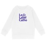 Le Label Catho bleu Sweat-shirt Enfant