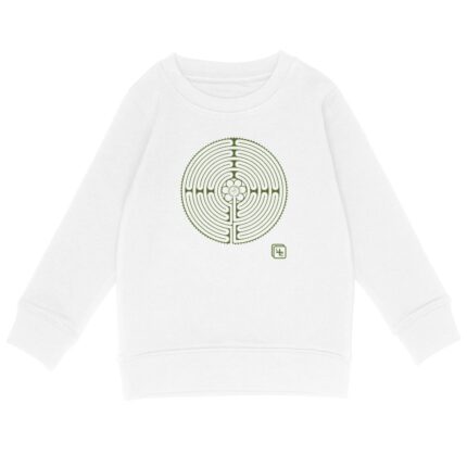 Labyrinthe Vert Sweat-shirt Enfant
