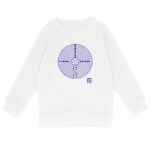 Labyrinthe Bleu Sweat-shirt Enfant