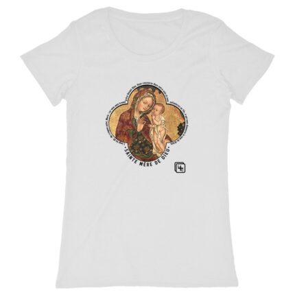Sainte Mère de Dieu T-shirt Femme manches courtes