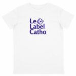 Le Label Catho bleu T-shirt Enfant
