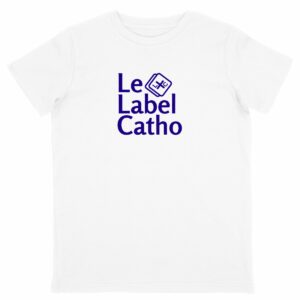 Le Label Catho bleu T-shirt Enfant