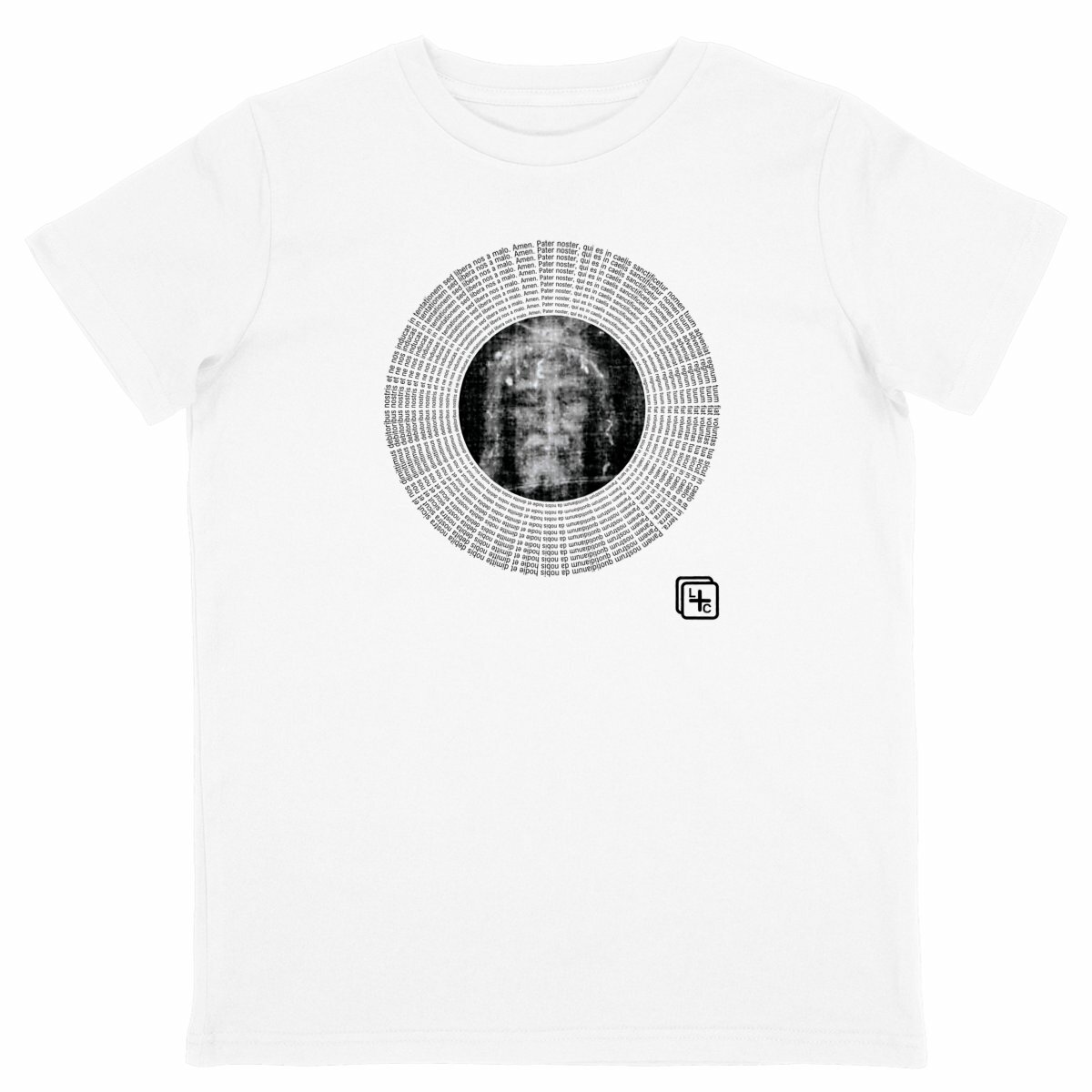 face_blanc_0 Pater Noster T-shirt Enfant