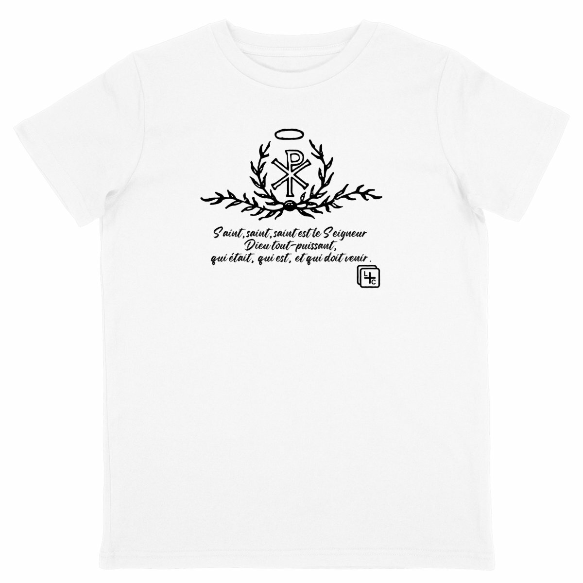 face_blanc_0 Saint Saint Saint T-shirt Enfant