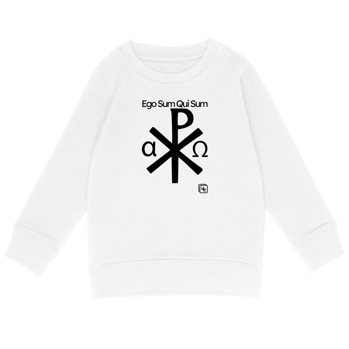 face_blanc_0 Labarum Sweat-shirt Enfant