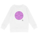 Labyrinthe fond Rose Sweat-shirt Enfant