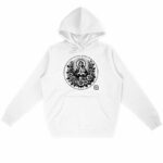 Ave Maria Noir Sweat à capuche Unisexe
