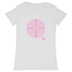 Labyrinthe Rose T-shirt Femme manches courtes
