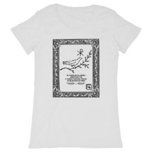 Colombe Latin T-shirt Femme manches courtes