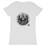 Ave Maria Noir T-shirt Femme manches courtes