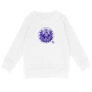 Ave Maria Bleu Sweat-shirt Enfant Léger