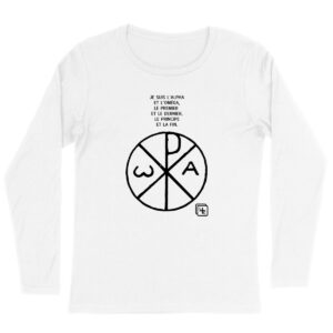 Je suis l'Alpha T-shirt Femme manches longues