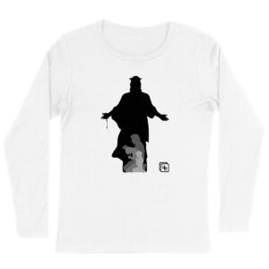 NSJC Chapelet T-shirt Femme manches longues
