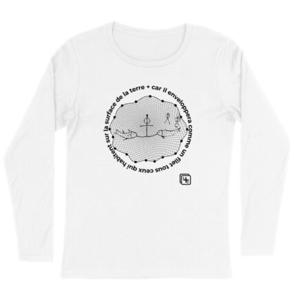 Filet Français T-shirt Femme manches longues
