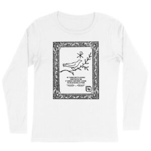 Colombe Latin T-shirt Femme manches longues