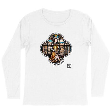 Sainte Jeanne priant #1 T-shirt Femme manches longues