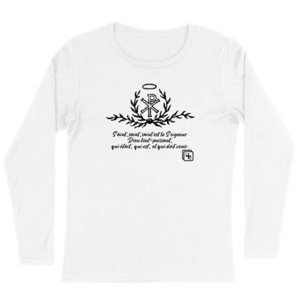 Saint Saint Saint T-shirt Femme manches longues