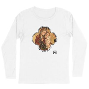 Sainte Mère de Dieu T-shirt Femme manches longues
