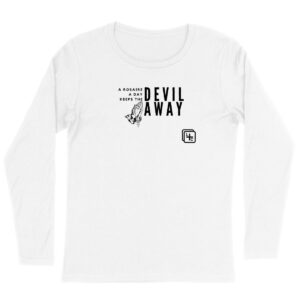 A Rosaire a day T-shirt Femme Léger manches longues