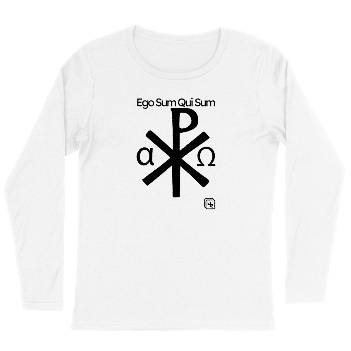 face_blanc_0 Labarum T-shirt Femme manches longues