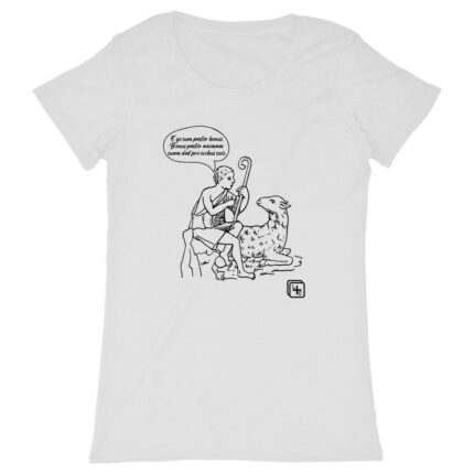 Le Bon Pasteur Latin T-shirt Femme manches courtes