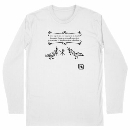 2 colombes Latin T-shirt Homme manches longues