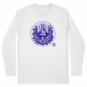 Ave Maria Bleu Tee-Shirt Homme manches longues