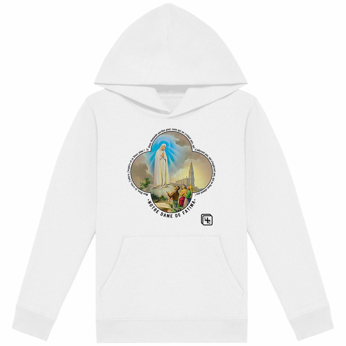 Notre Dame de Fatima Sweat à capuche Enfant