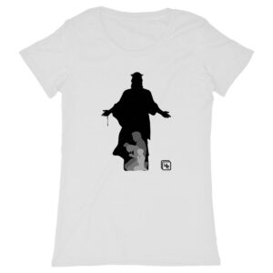 NSJC Chapelet T-shirt Femme manches courtes