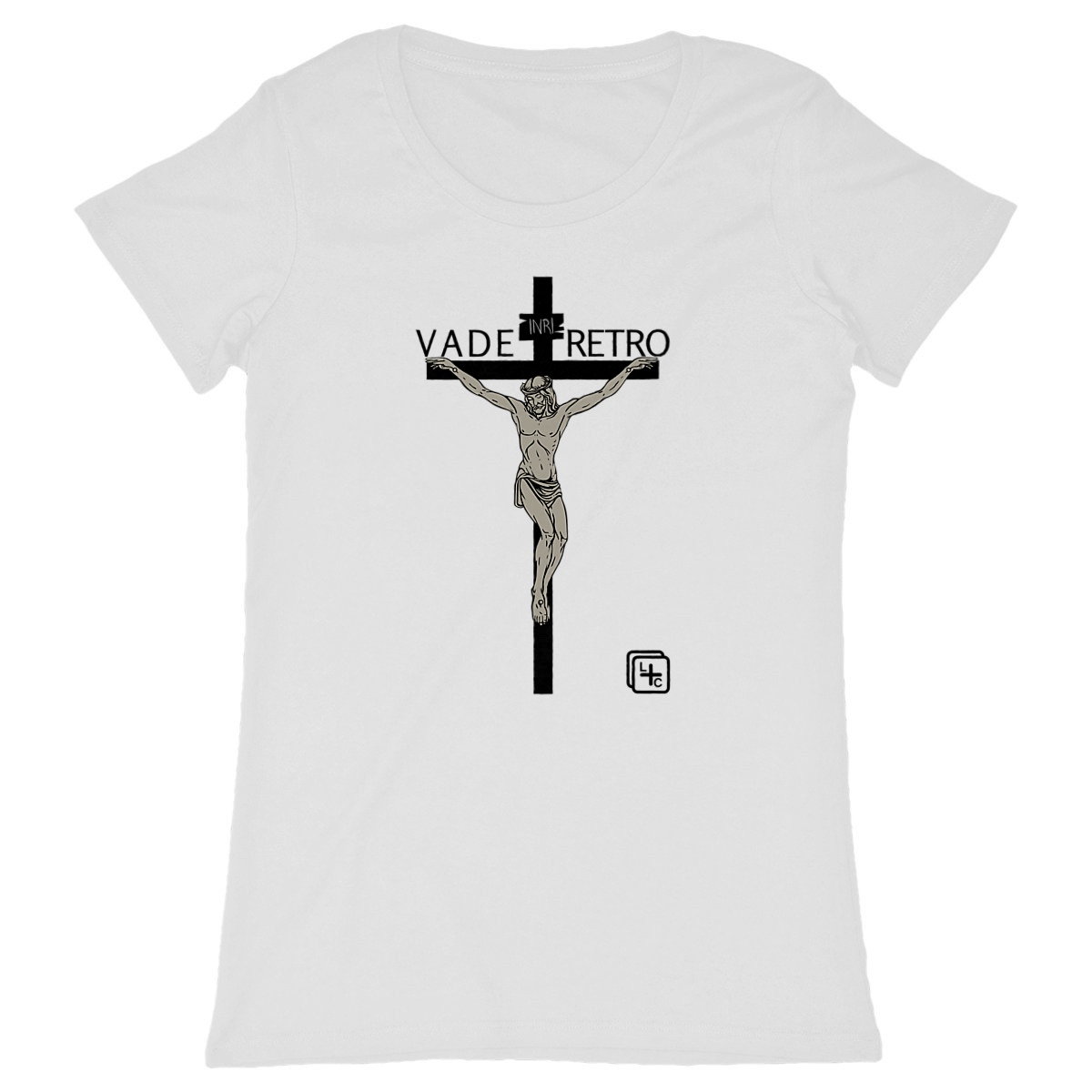face_blanc_0 Vade Retro T-shirt Femme manches courtes