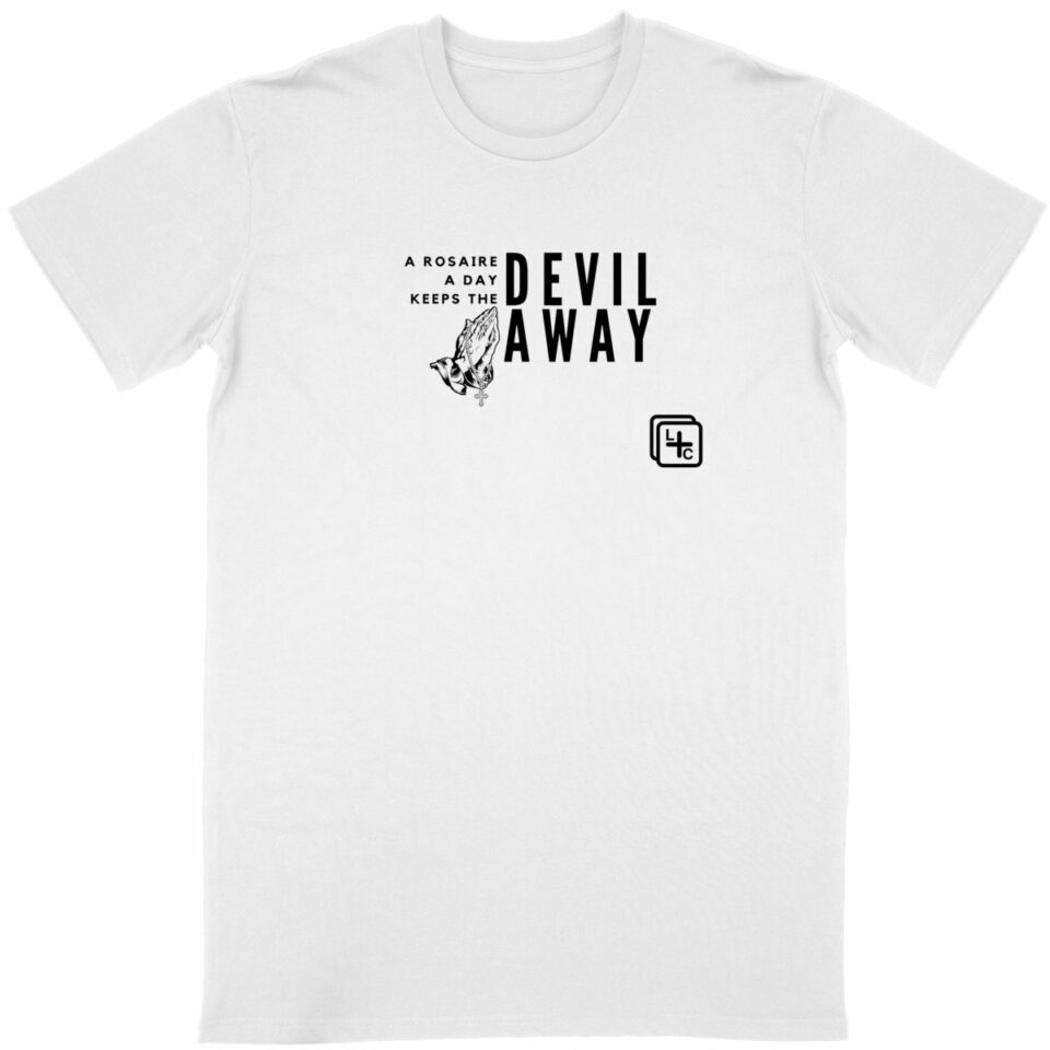 A Rosaire a day T-shirt Homme Classique