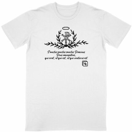 Sanctus Sanctus Sanctus T-shirt Homme manches courtes