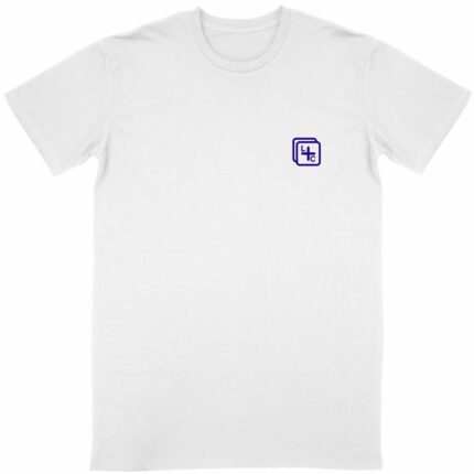 LLC bleu T-shirt Homme manches courtes