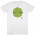 Labyrinthe fond Vert T-shirt Homme manches courtes