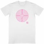 Labyrinthe Rose T-shirt Homme manches courtes