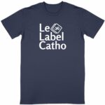 Le Label Catho blanc T-shirt Homme manches courtes