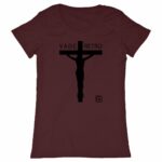 Vade Retro noir T-shirt Femme manches courtes