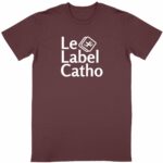 Le Label Catho blanc T-shirt Homme manches courtes