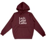 Le Label Catho blanc Sweat à capuche Unisexe
