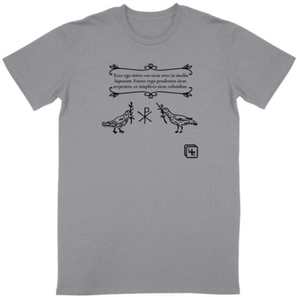 2 colombes Latin T-shirt Homme manches courtes